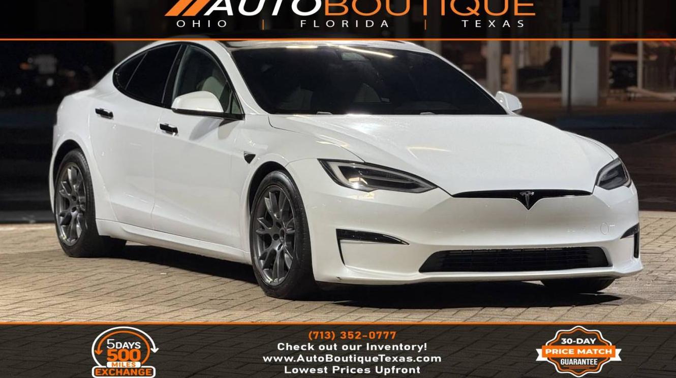 TESLA MODEL S 2021 5YJSA1E60MF448898 image